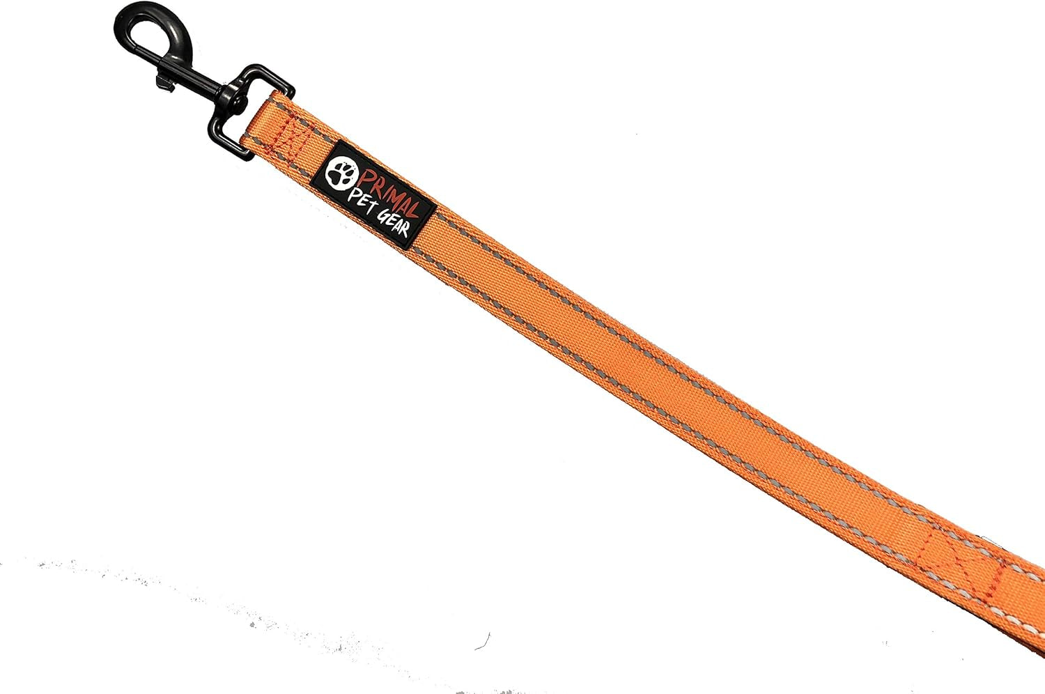 Dog Leash 6Ft Long,Traffic Padded Two Handle,Heavy Duty,Reflective Double Handles Lead for Control Safety Training,Leashes for Large Dogs or Medium Dogs,Dual Handles Leads(Orange)