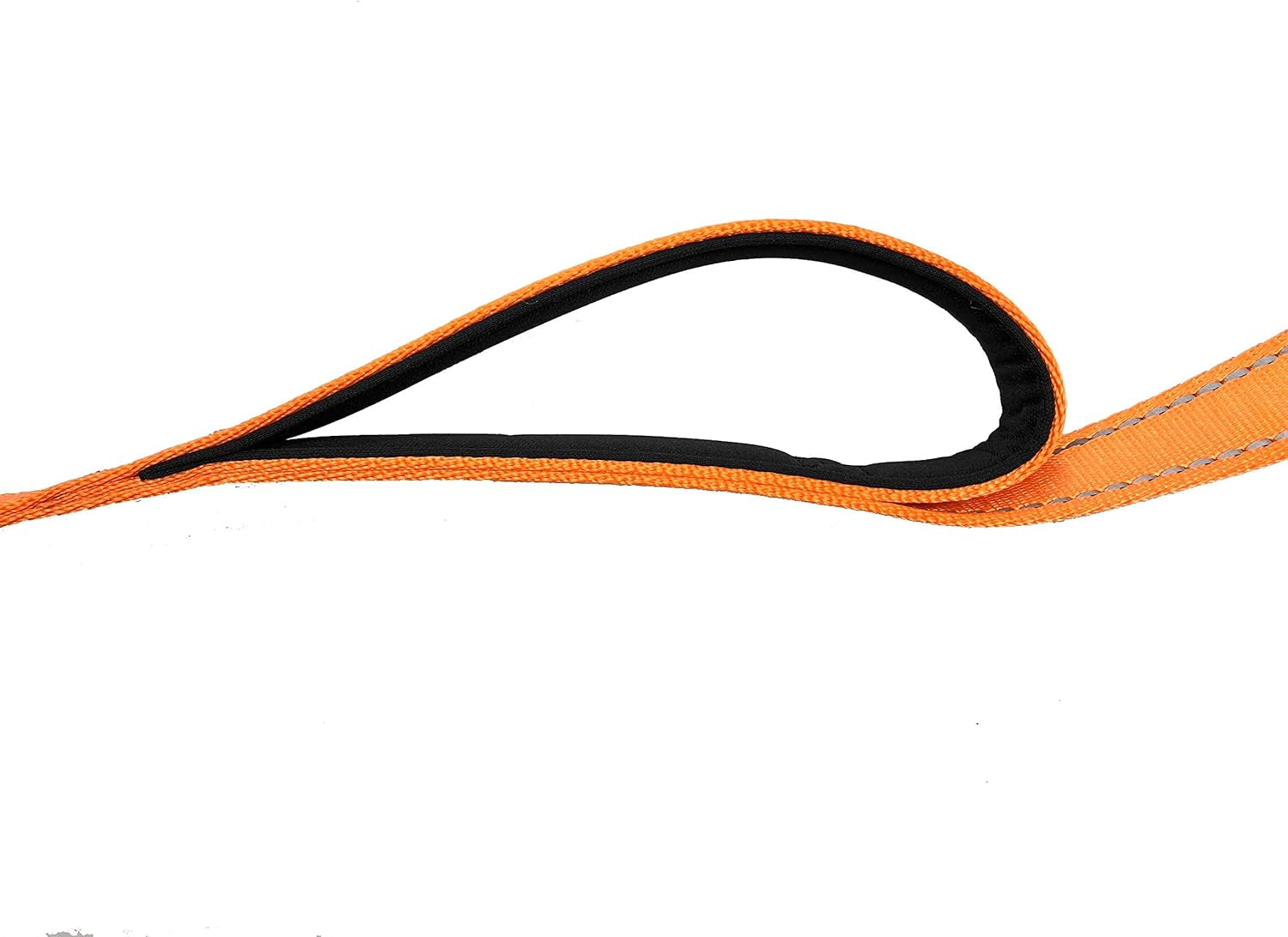 Dog Leash 6Ft Long,Traffic Padded Two Handle,Heavy Duty,Reflective Double Handles Lead for Control Safety Training,Leashes for Large Dogs or Medium Dogs,Dual Handles Leads(Orange)